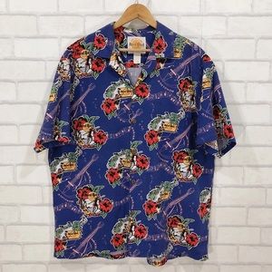 Vintage Hard Rock Cafe Hawaiian shirt